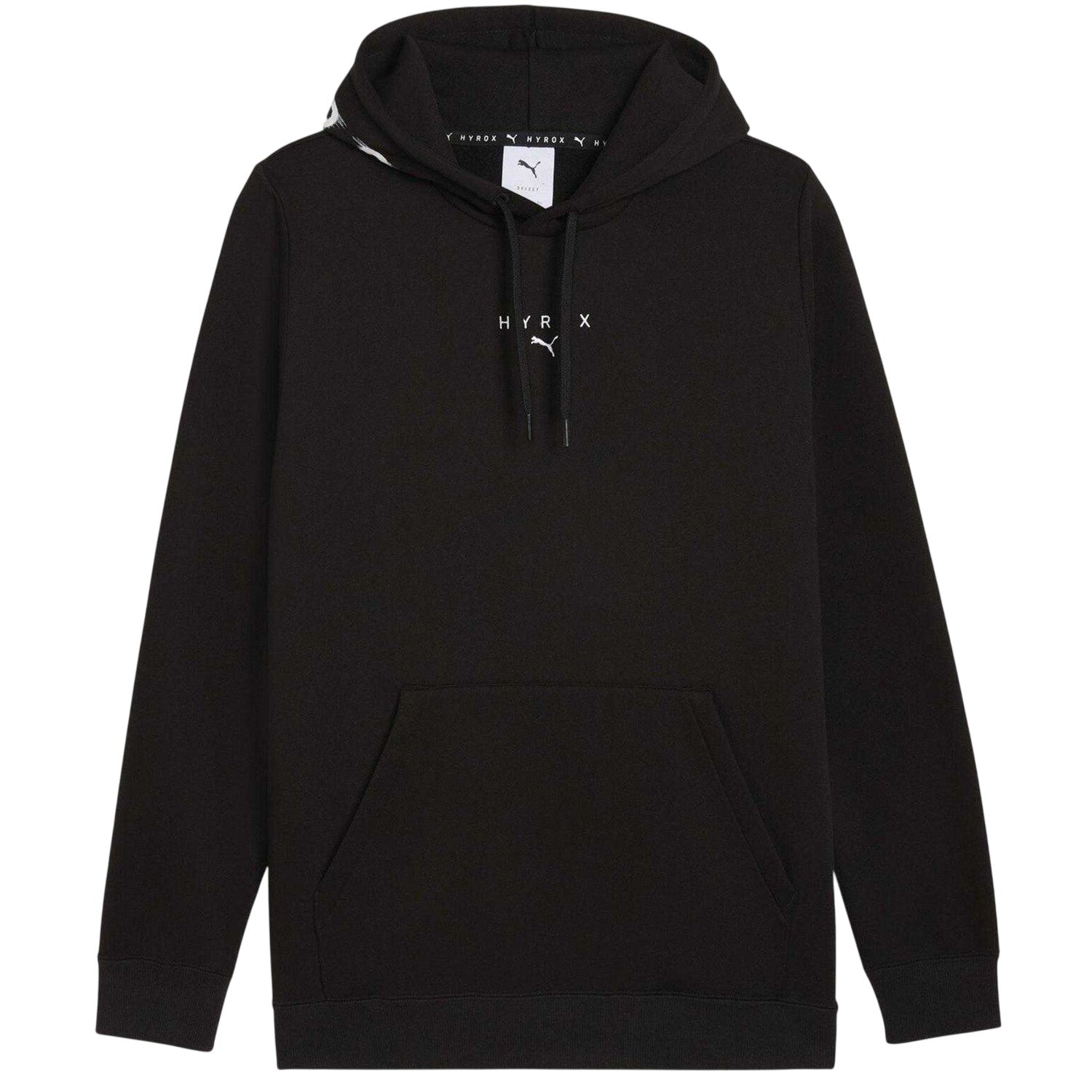 Black - Front - Puma Mens X Hyrox Heavyweight Hoodie