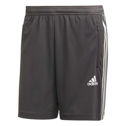 Grey - Front - Adidas Mens Designed To Move PrimeBlue Shorts