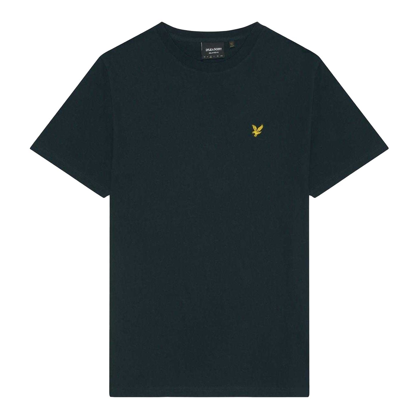 Navy - Front - Lyle & Scott Mens Tartan Heritage Graphic T-Shirt