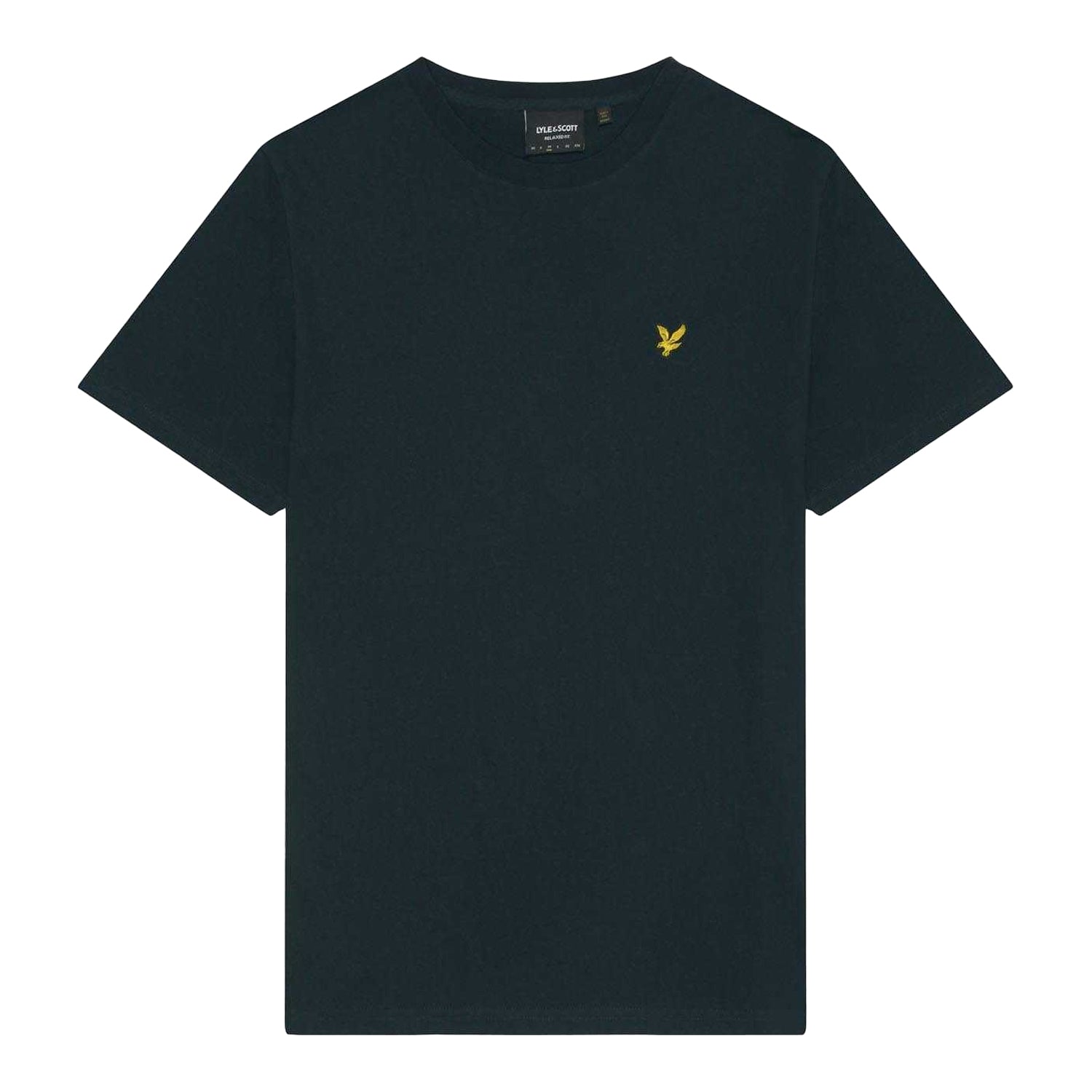 Navy - Front - Lyle & Scott Mens Tartan Heritage Graphic T-Shirt