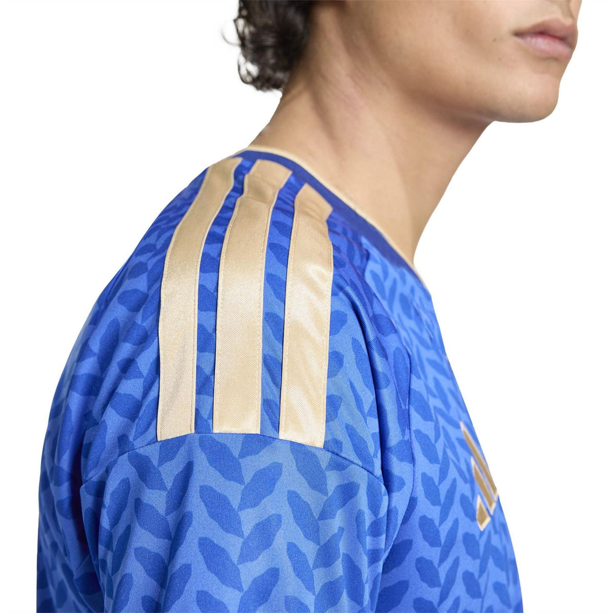 Blue-White - Side - Adidas Mens World Cup 2026 Italy Home Shirt