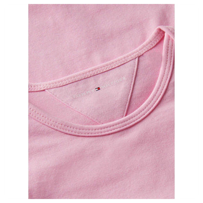 Pink-White - Back - Tommy Hilfiger Baby Girls Bodysuit (Pack of 3)