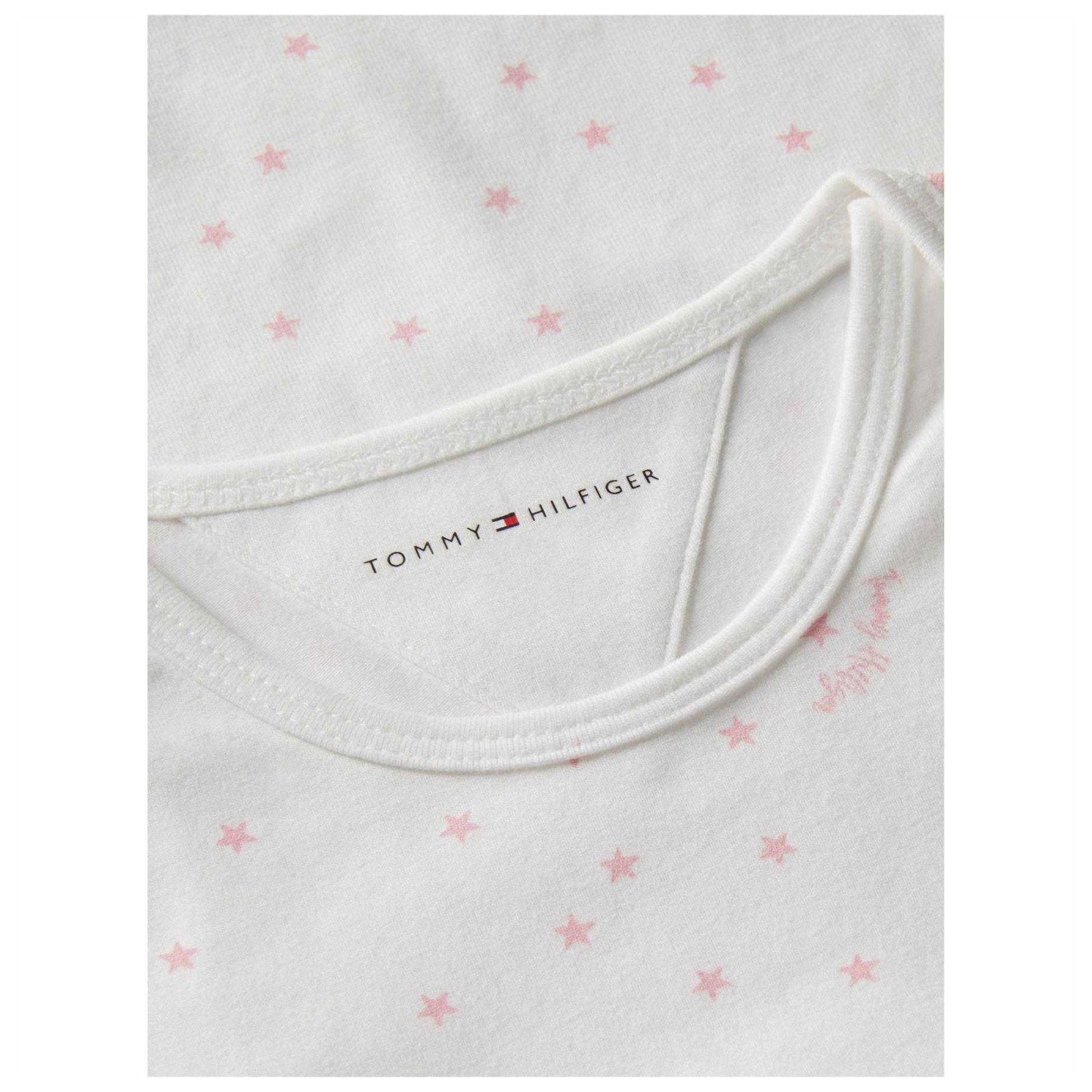 Pink-White - Lifestyle - Tommy Hilfiger Baby Girls Bodysuit (Pack of 3)