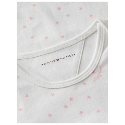 Pink-White - Lifestyle - Tommy Hilfiger Baby Girls Bodysuit (Pack of 3)