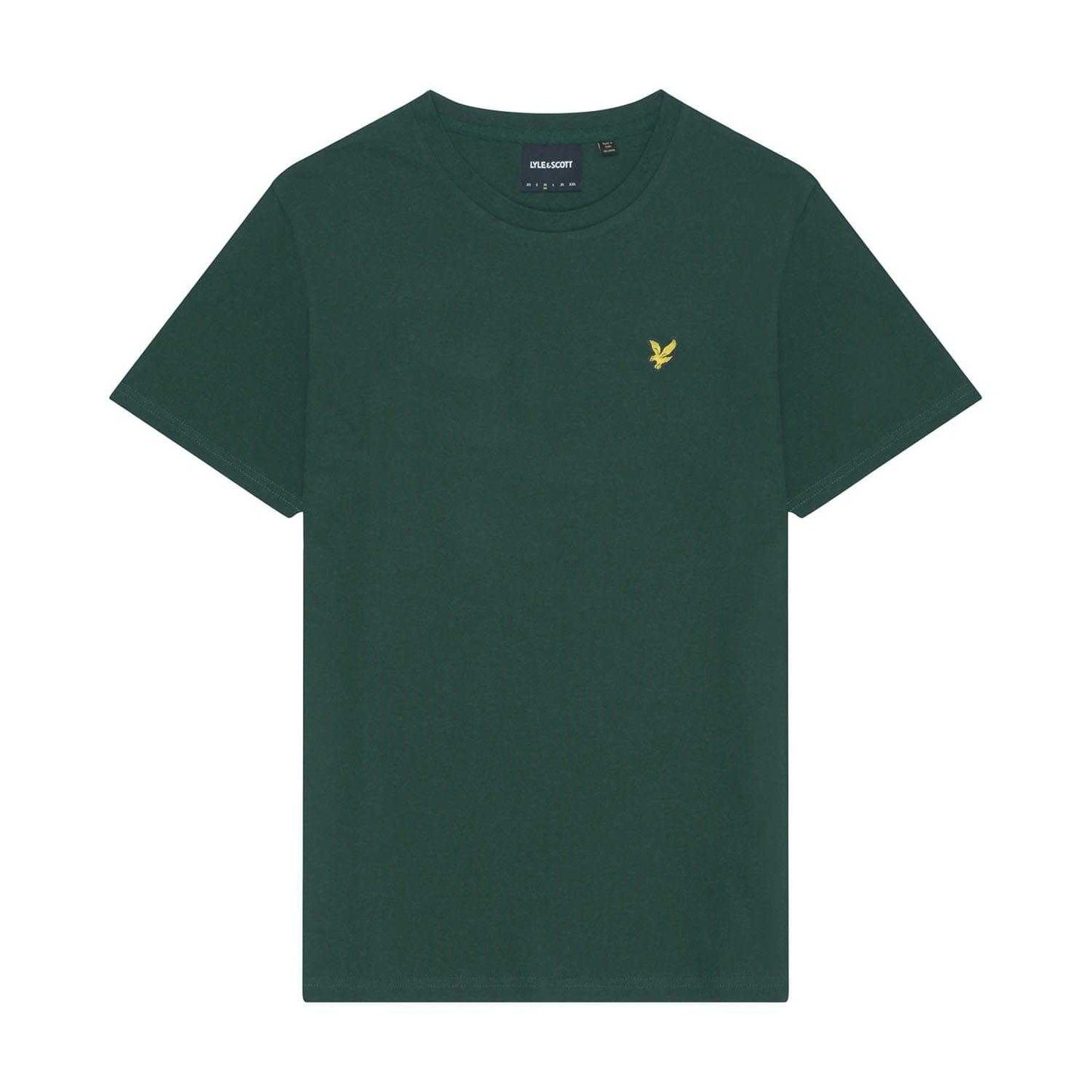 Teal - Front - Lyle & Scott Mens Pique T-Shirt