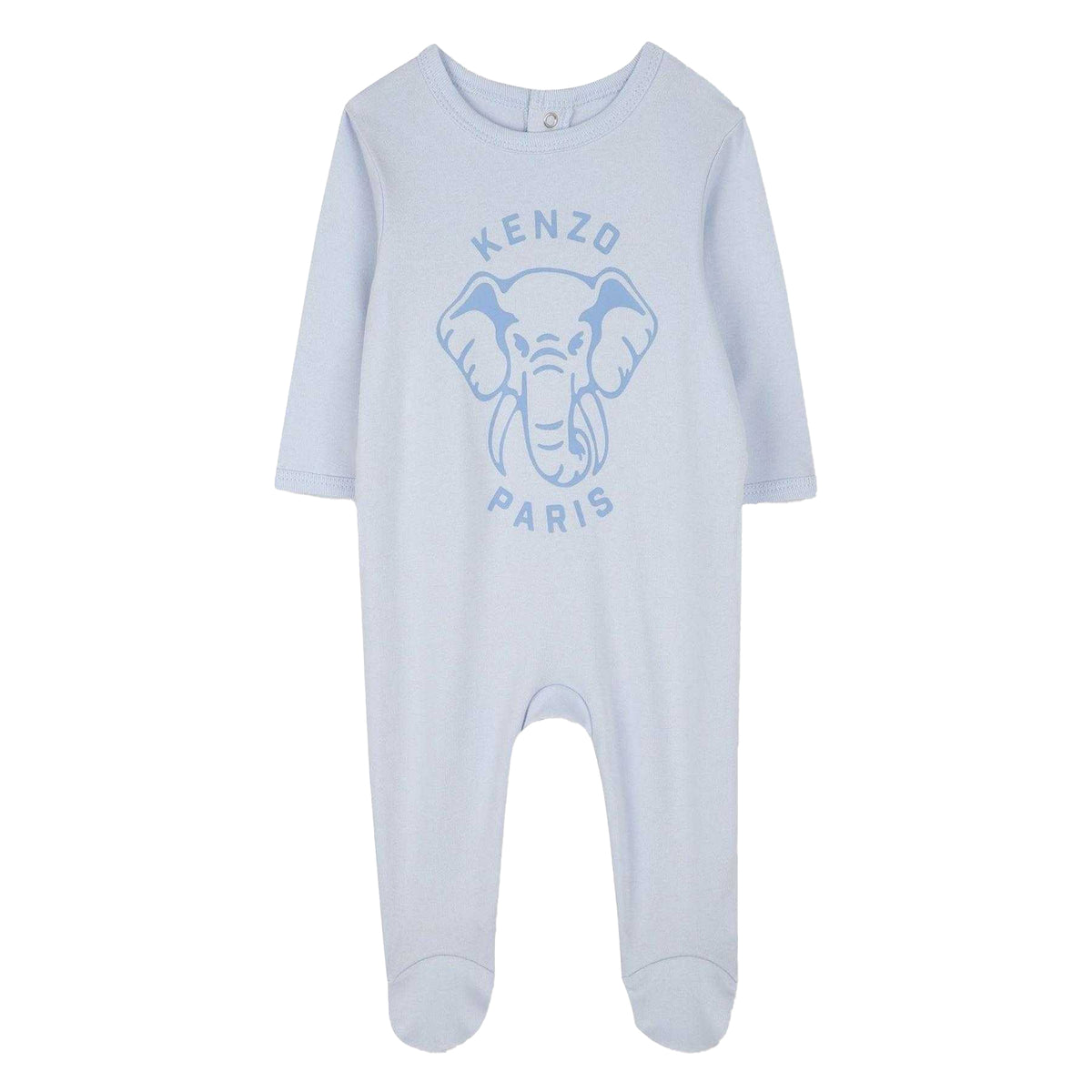 Blue - Side - Kenzo Baby Top & Bottom Set