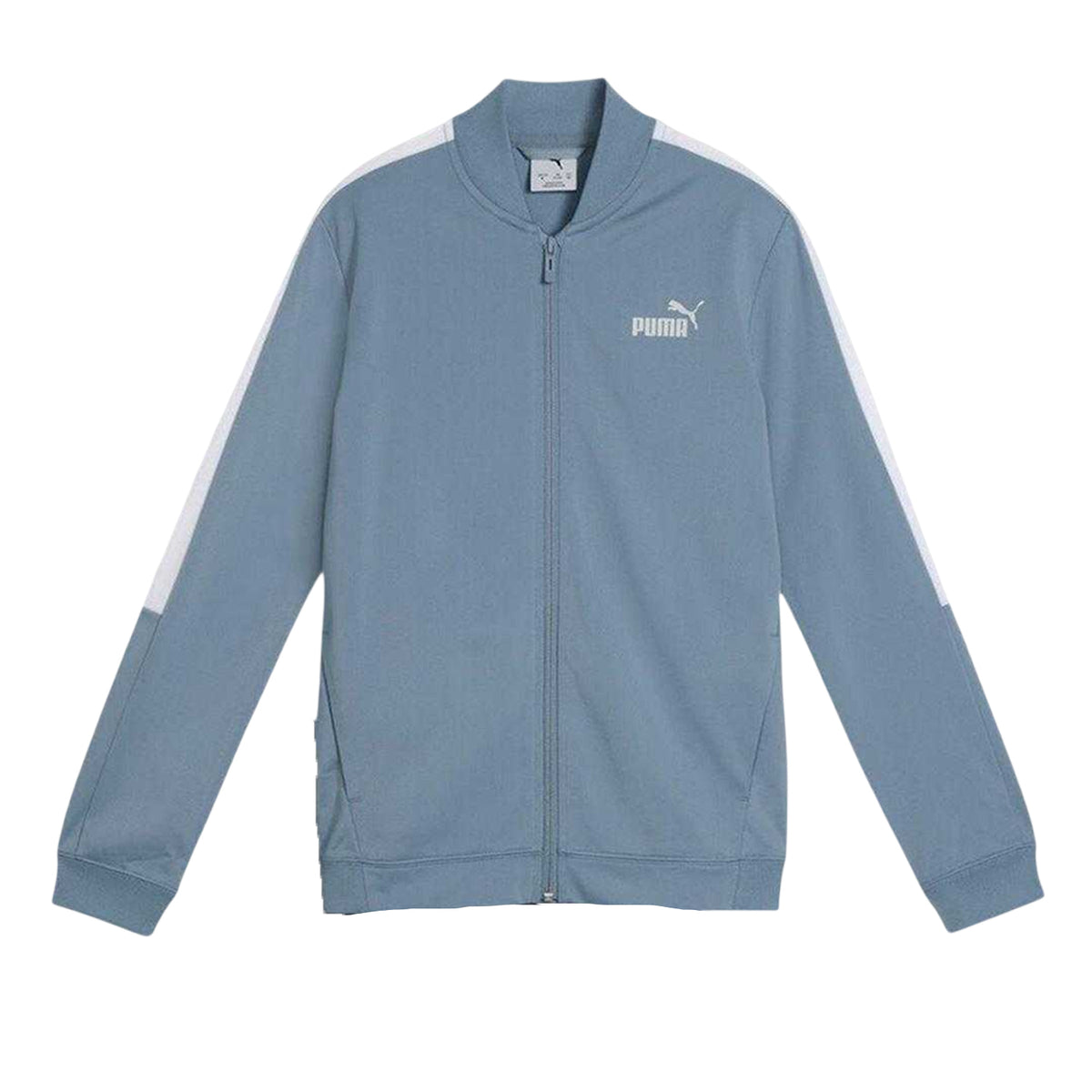 Cool Blue - Side - Puma Childrens-Kids Polyaseball Tracksuit Top