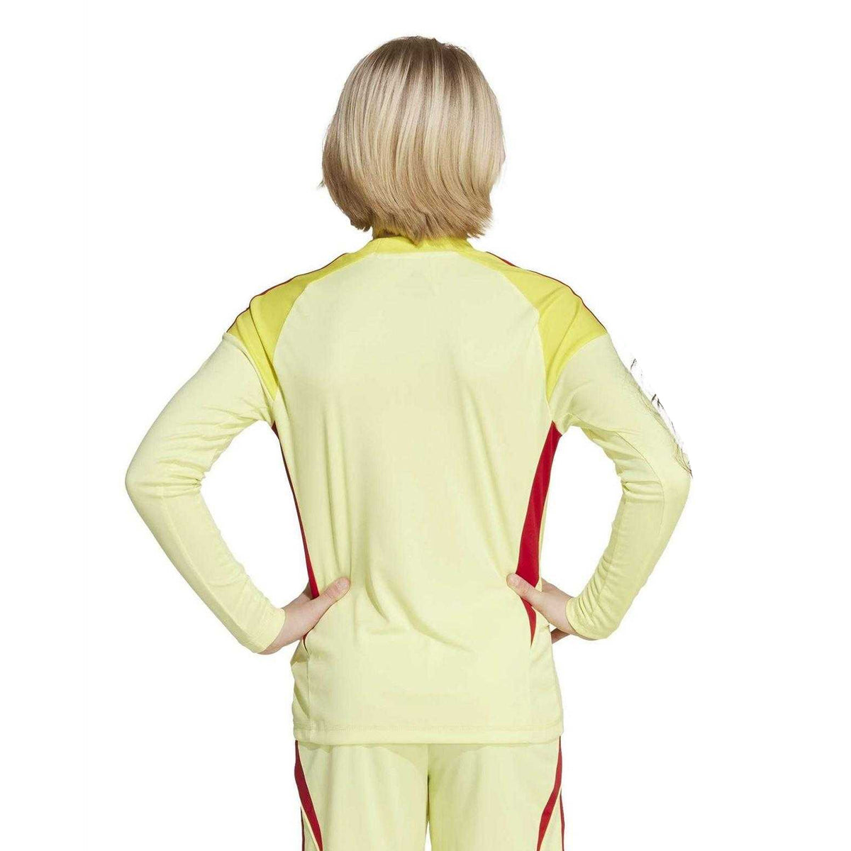 Yellow-Red - Lifestyle - Adidas Childrens-Kids 2025-2026 Arsenal FC Replica Goalkeeper Jersey