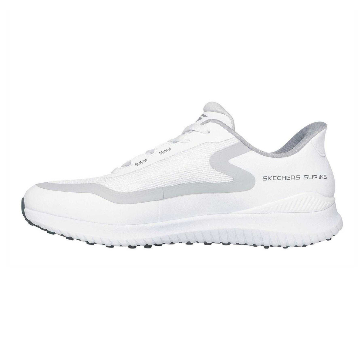 White-Grey - Back - Skechers Mens Go Golf Flight Spikeless Golf Shoes