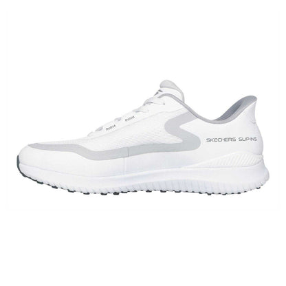 White-Grey - Back - Skechers Mens Go Golf Flight Spikeless Golf Shoes