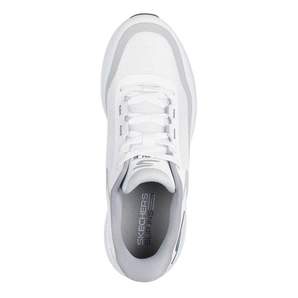 White-Grey - Side - Skechers Mens Go Golf Flight Spikeless Golf Shoes