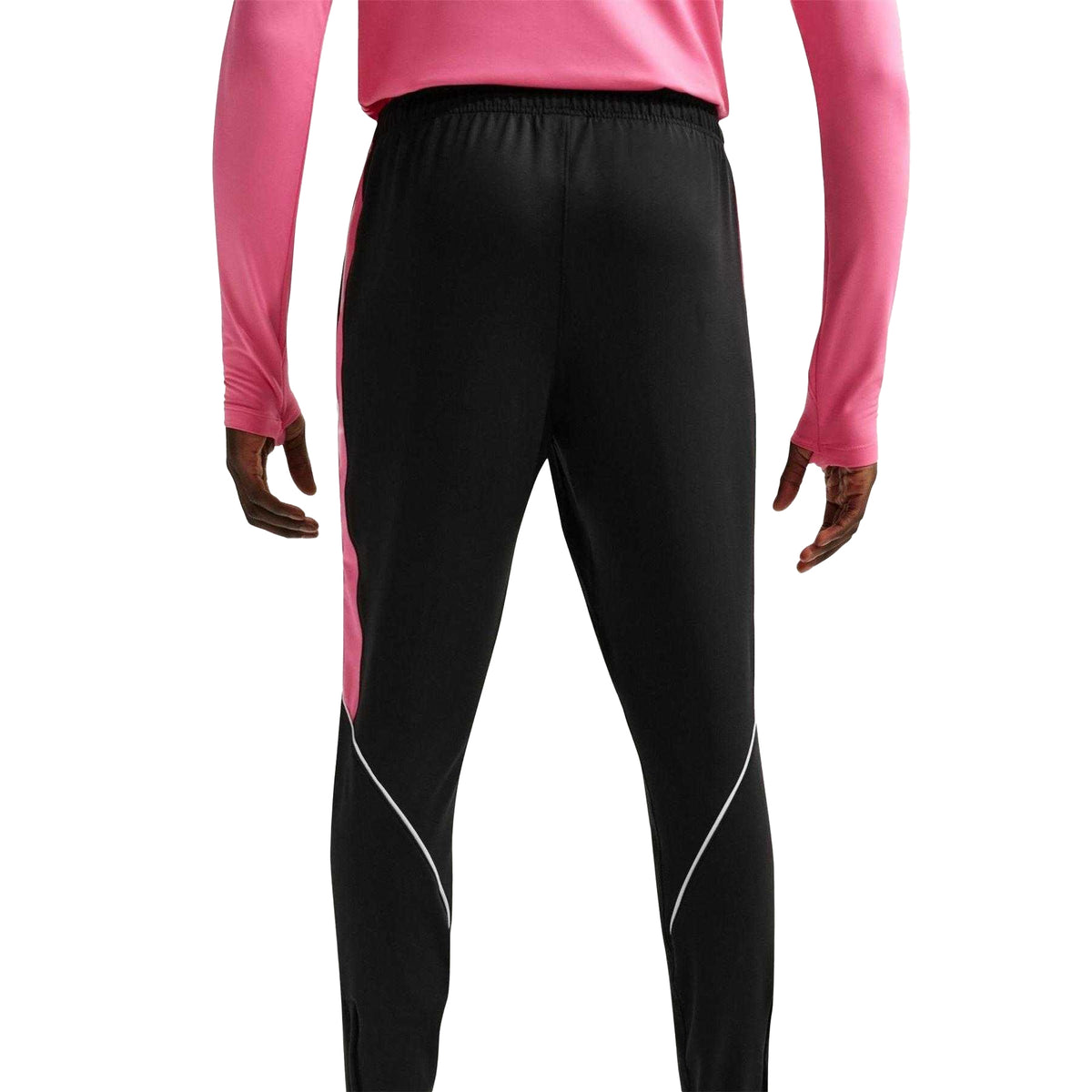 Black-Pink - Back - Nike Mens Strike Tapered Tracksuit Bottoms