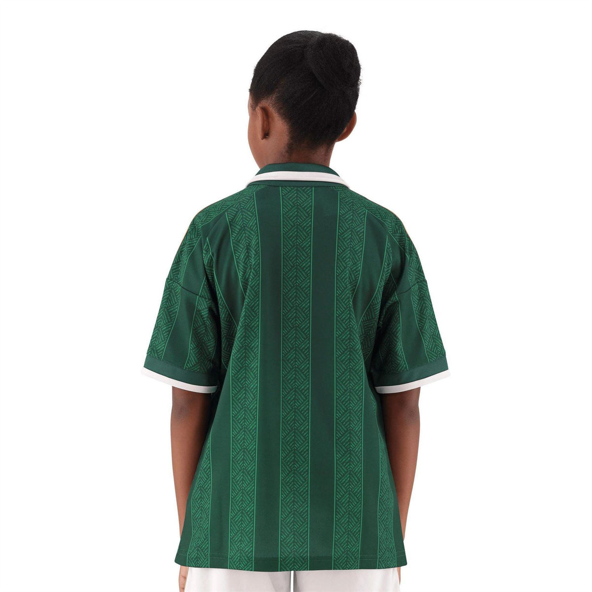 Green-White - Lifestyle - Adidas Childrens-Kids 2026 South Africa Away Shirt
