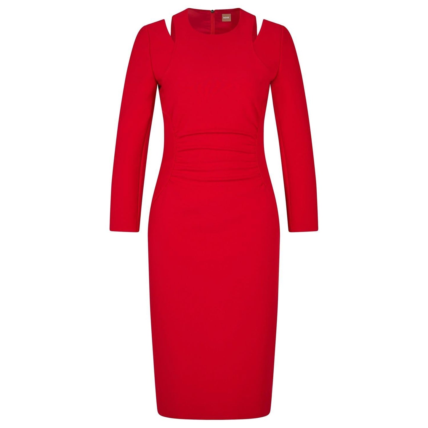 Red - Front - Boss Womens-Ladies Dadeka Casual Dress