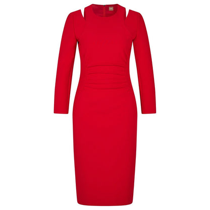 Red - Front - Boss Womens-Ladies Dadeka Casual Dress