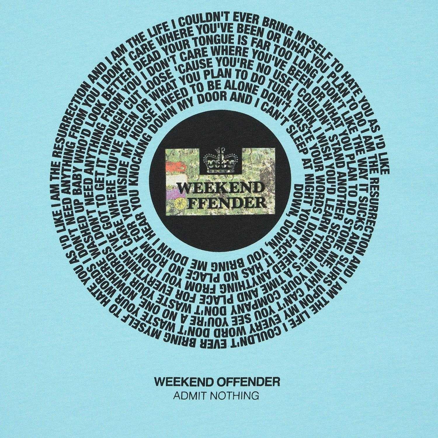 Blue - Side - Weekend Offender Mens Resurrection T-Shirt