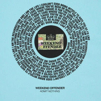 Blue - Side - Weekend Offender Mens Resurrection T-Shirt