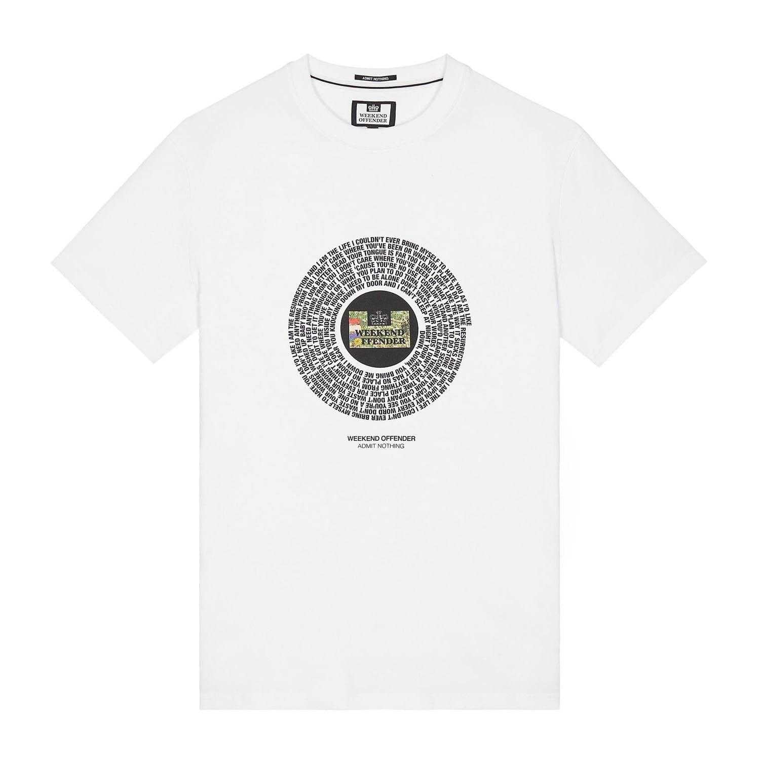 White - Back - Weekend Offender Mens Resurrection T-Shirt