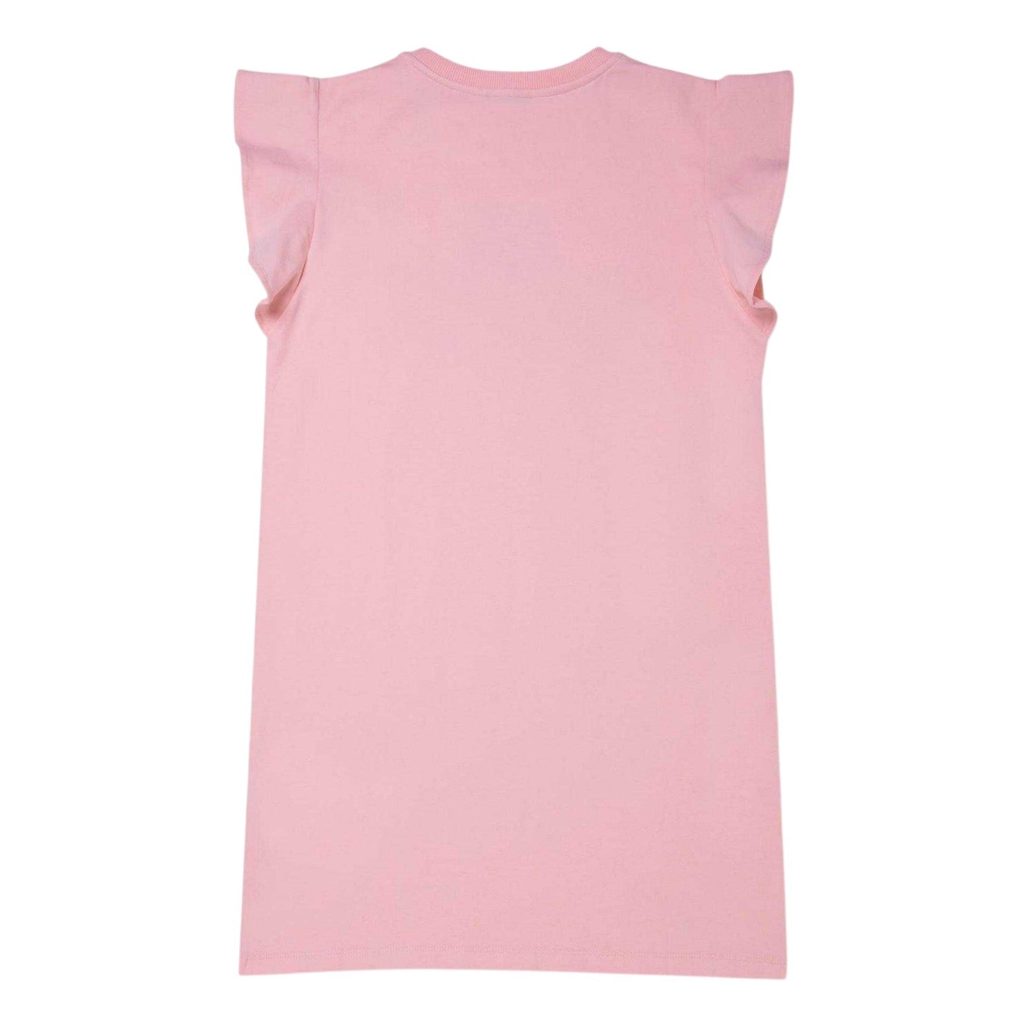 Pink - Back - Moschino Girls Logo T-Shirt Dress