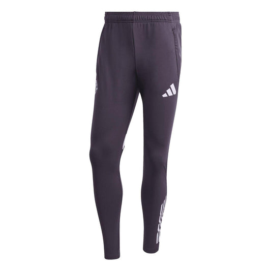 Black - Front - Adidas Mens 25-26 Manchester United FC Tracksuit Bottoms