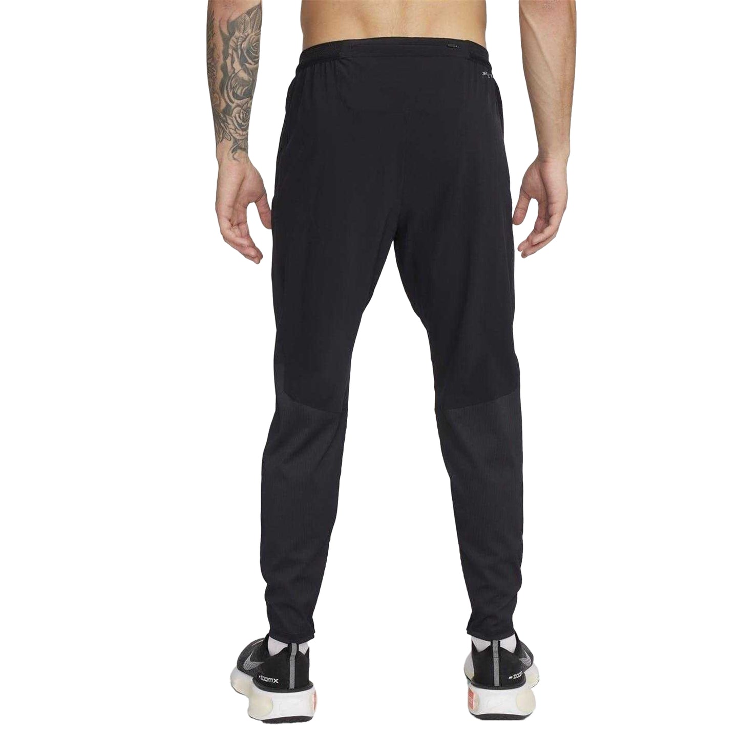 Black-White - Back - Nike Mens Aero Tapered Joggers