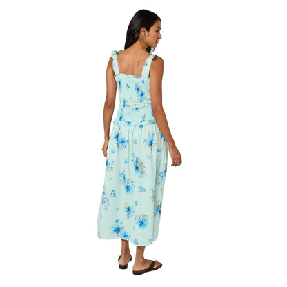 Blue - Back - Nobody´s Child Womens-Ladies Andrea Floral Midi Dress