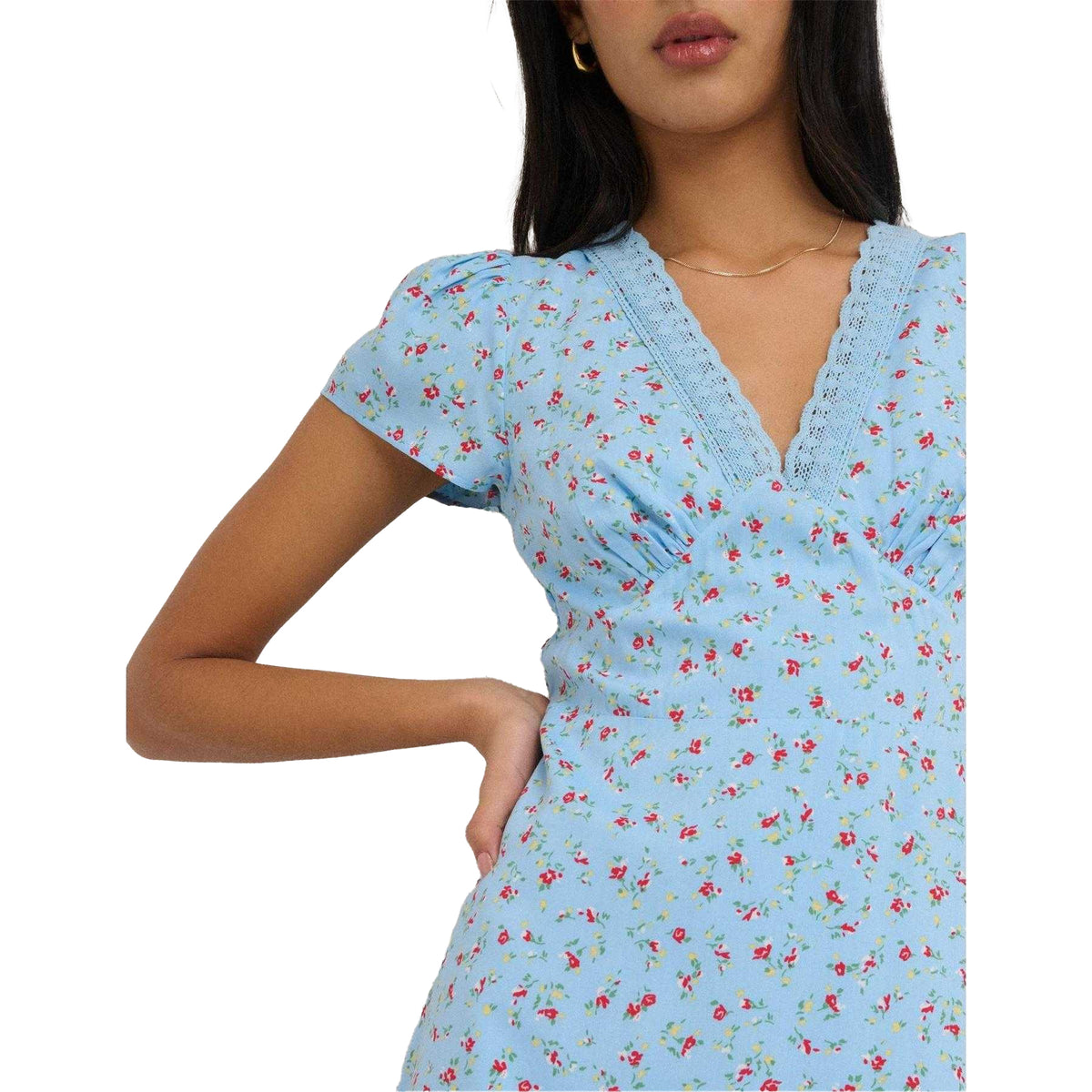 Blue - Side - Nobody´s Child Womens-Ladies Kacey Midi Dress
