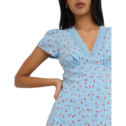 Blue - Side - Nobody´s Child Womens-Ladies Kacey Midi Dress