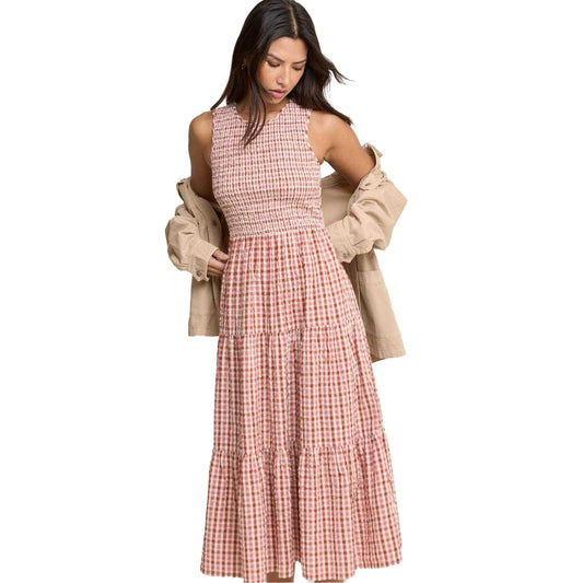 Red - Front - Nobody's Child Womens-Ladies Charlie Midaxi Dress
