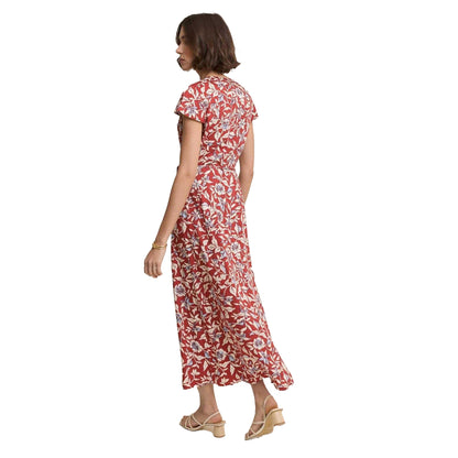 Red - Back - Nobody´s Child Womens-Ladies Bree Midi Dress