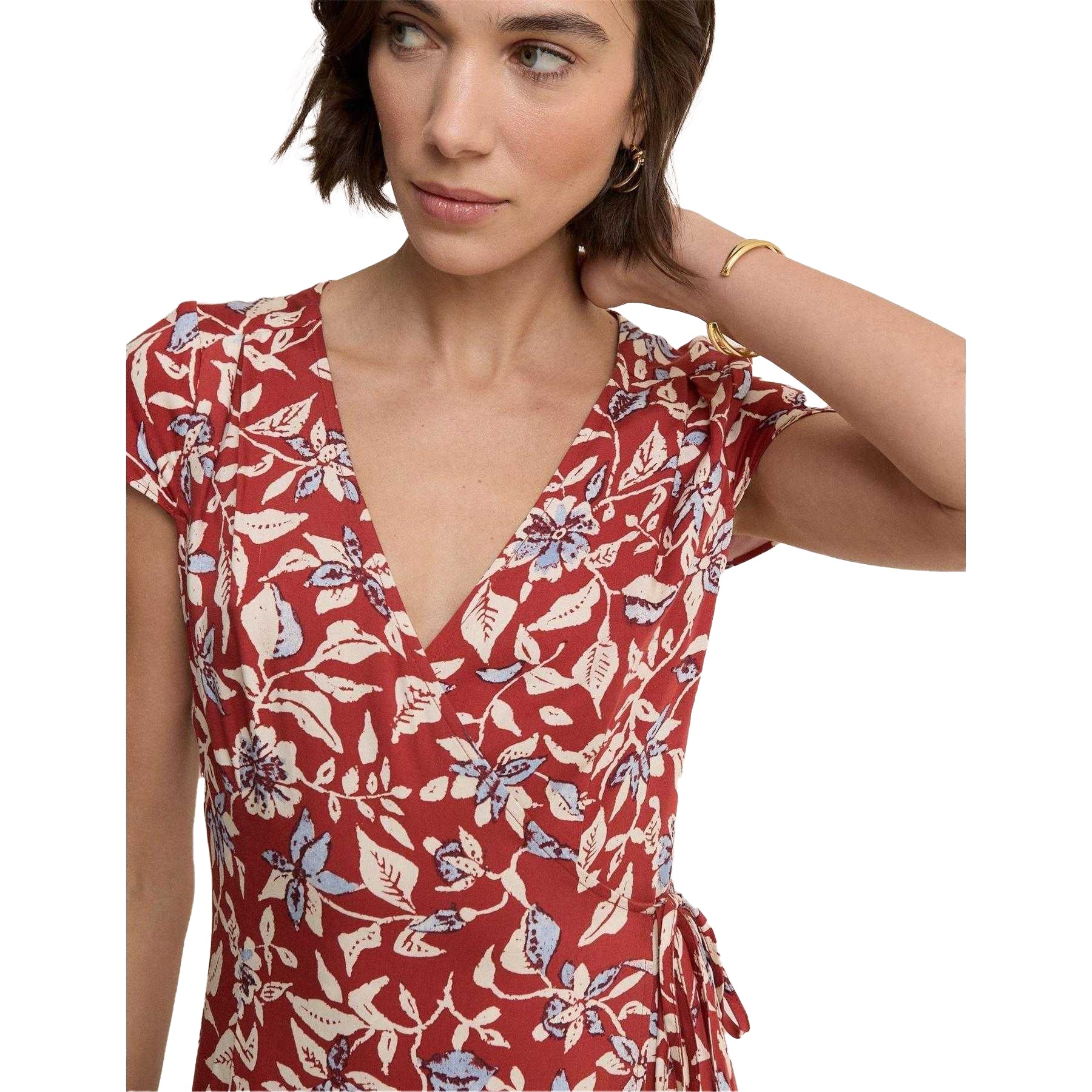 Red - Side - Nobody´s Child Womens-Ladies Bree Midi Dress