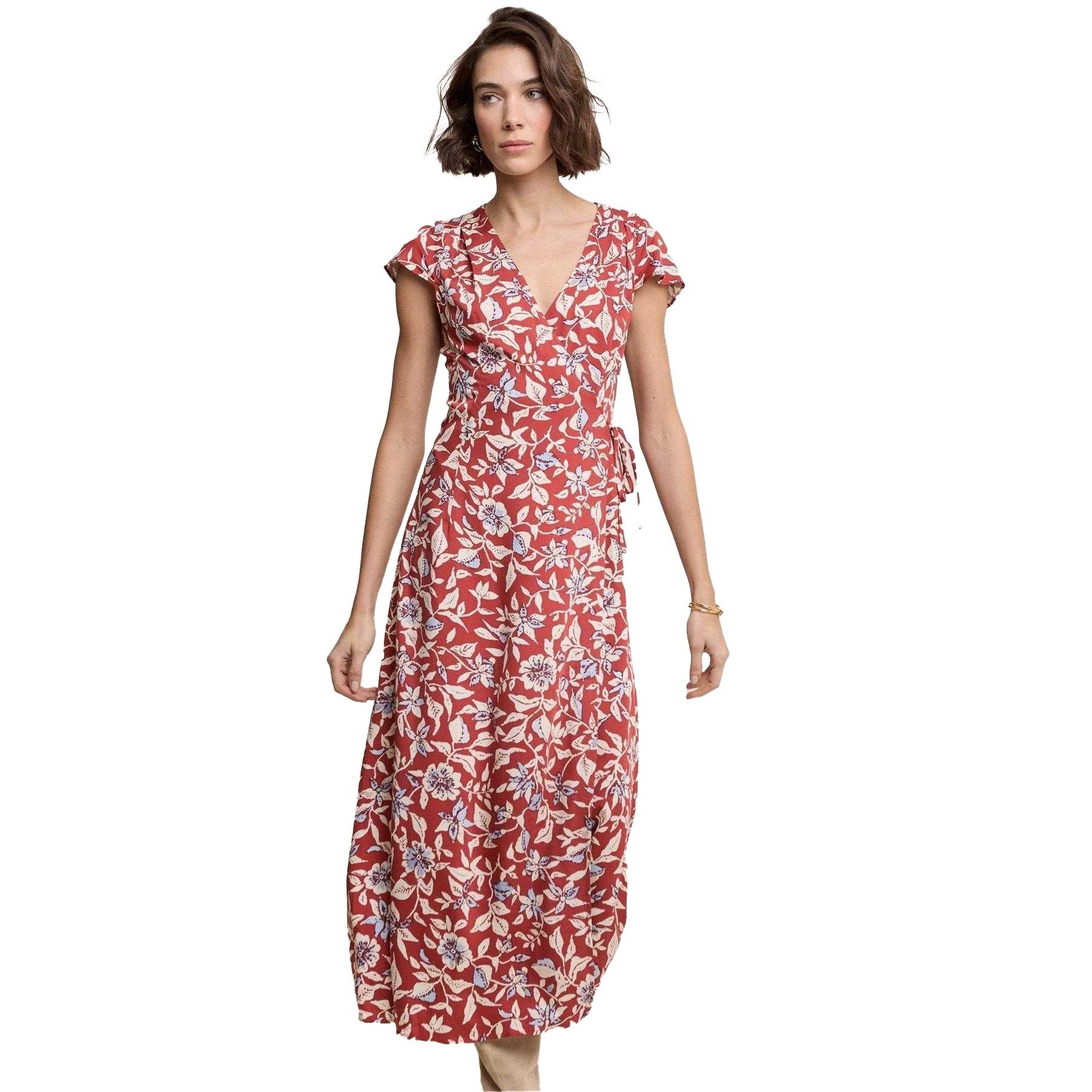 Red - Front - Nobody´s Child Womens-Ladies Bree Midi Dress