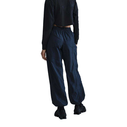 Navy Blue - Back - Nike Womens-Ladies Street Relaxed Fit Tracksuit Bottoms