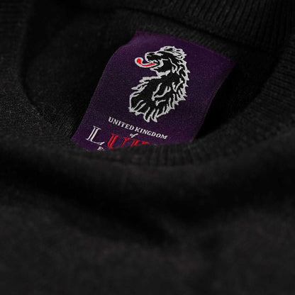 Black - Side - Luke 1977 Mens Radon Crew Neck Jumper
