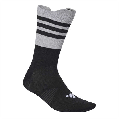 Black - Back - Adidas Childrens-Kids Reflective Crew Socks
