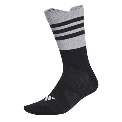 Black - Front - Adidas Childrens-Kids Reflective Crew Socks