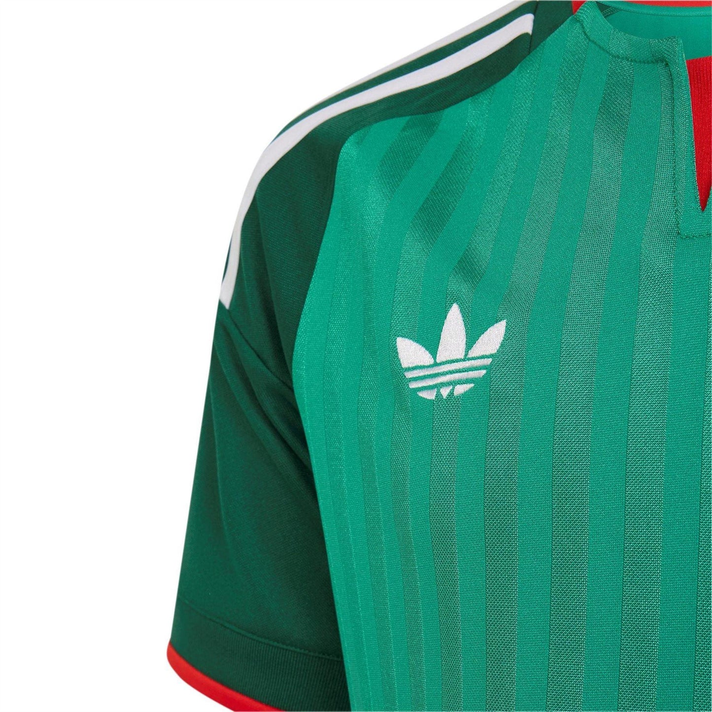 Green-White - Pack Shot - Adidas Childrens-Kids World Cup 2026 Algeria Away Shirt