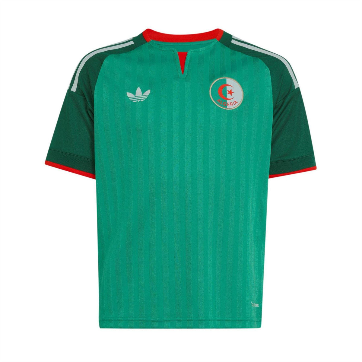 Green-White - Front - Adidas Childrens-Kids World Cup 2026 Algeria Away Shirt