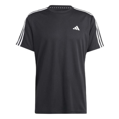 Black - Front - Adidas Mens Train Essentials T-Shirt