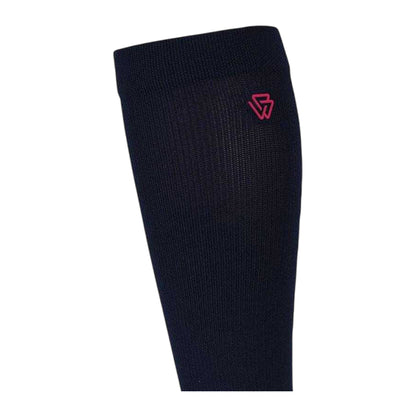 Navy-Pink - Back - Weatherbeeta Unisex Adult Compression Socks