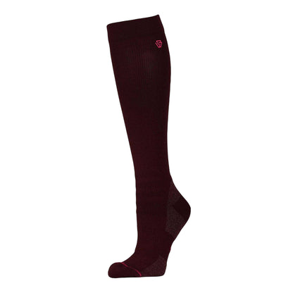 Mulberry-Pink - Front - Weatherbeeta Unisex Adult Compression Socks