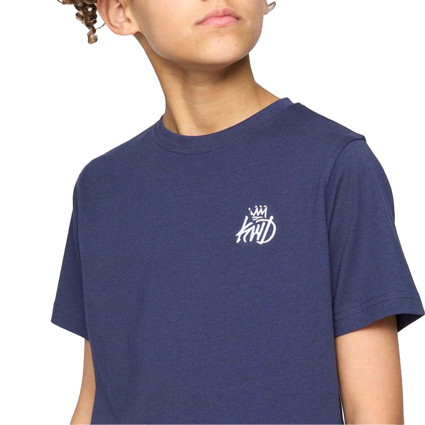 Navy - Side - Kings Will Dream Boys Crosby T-Shirt