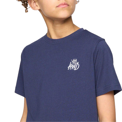 Navy - Side - Kings Will Dream Boys Crosby T-Shirt