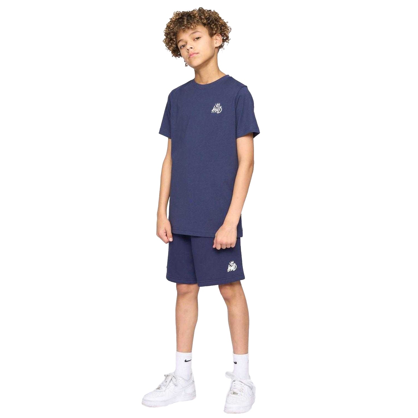 Navy - Pack Shot - Kings Will Dream Boys Crosby T-Shirt