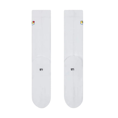 White - Front - Nike Mens Essential Crew Socks