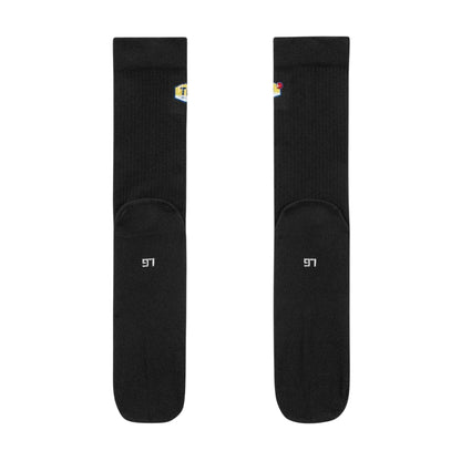 Black - Front - Nike Mens Essential Crew Socks