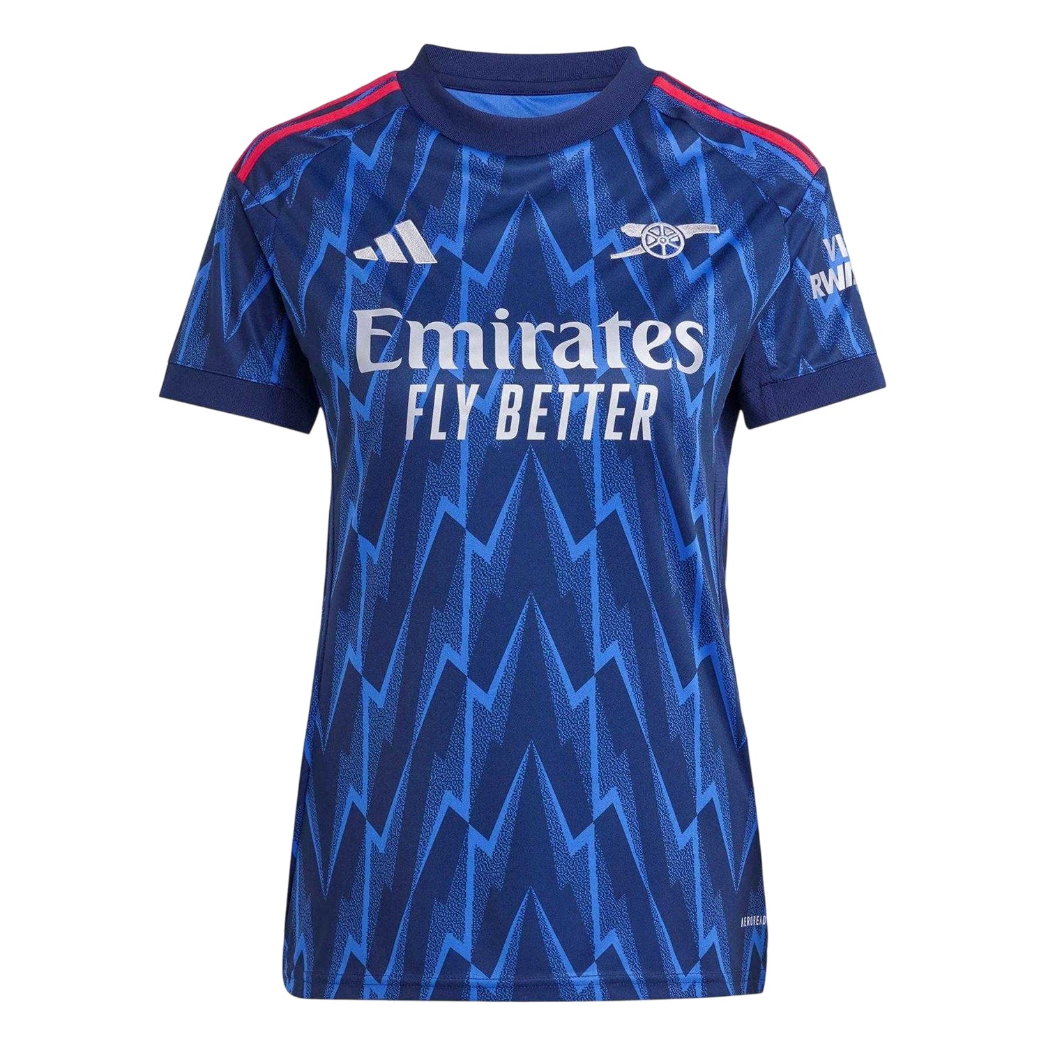 Blue-Grey - Front - Adidas Womens-Ladies 2025-2026 Arsenal FC Football Shirt