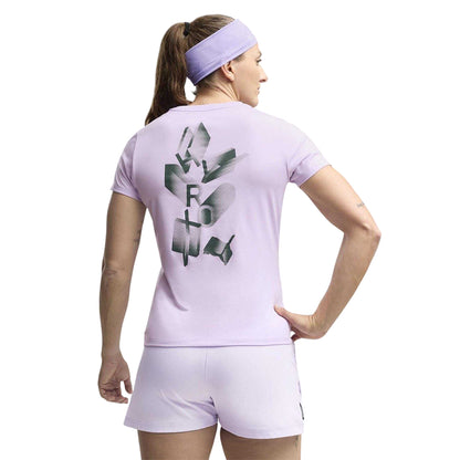 Light Lavender - Lifestyle - Puma Womens-Ladies Hyrox Short-Sleeved Workout T-Shirt