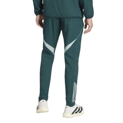 Green - Back - Adidas Mens Pre-Match Arsenal FC Tracksuit Bottoms