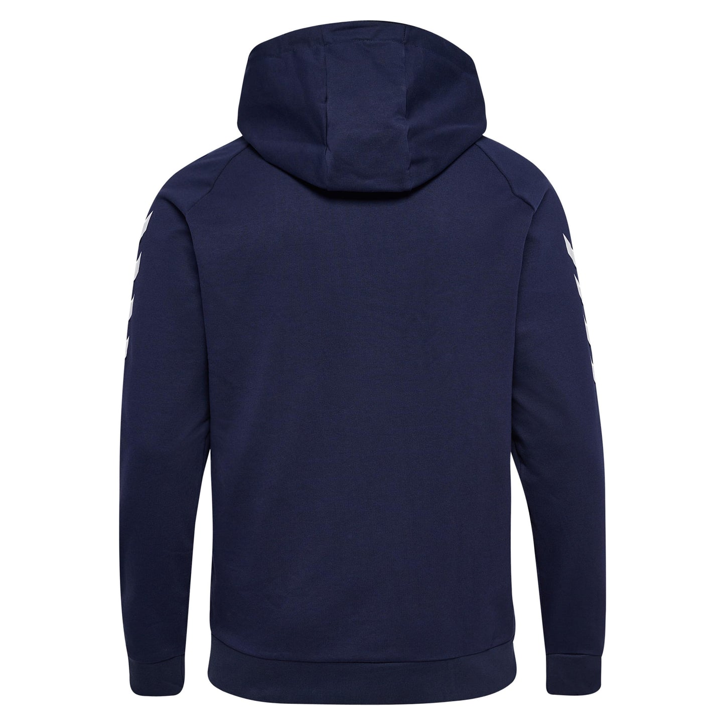 Blue - Back - Hummel Mens Go Cotton Hoodie